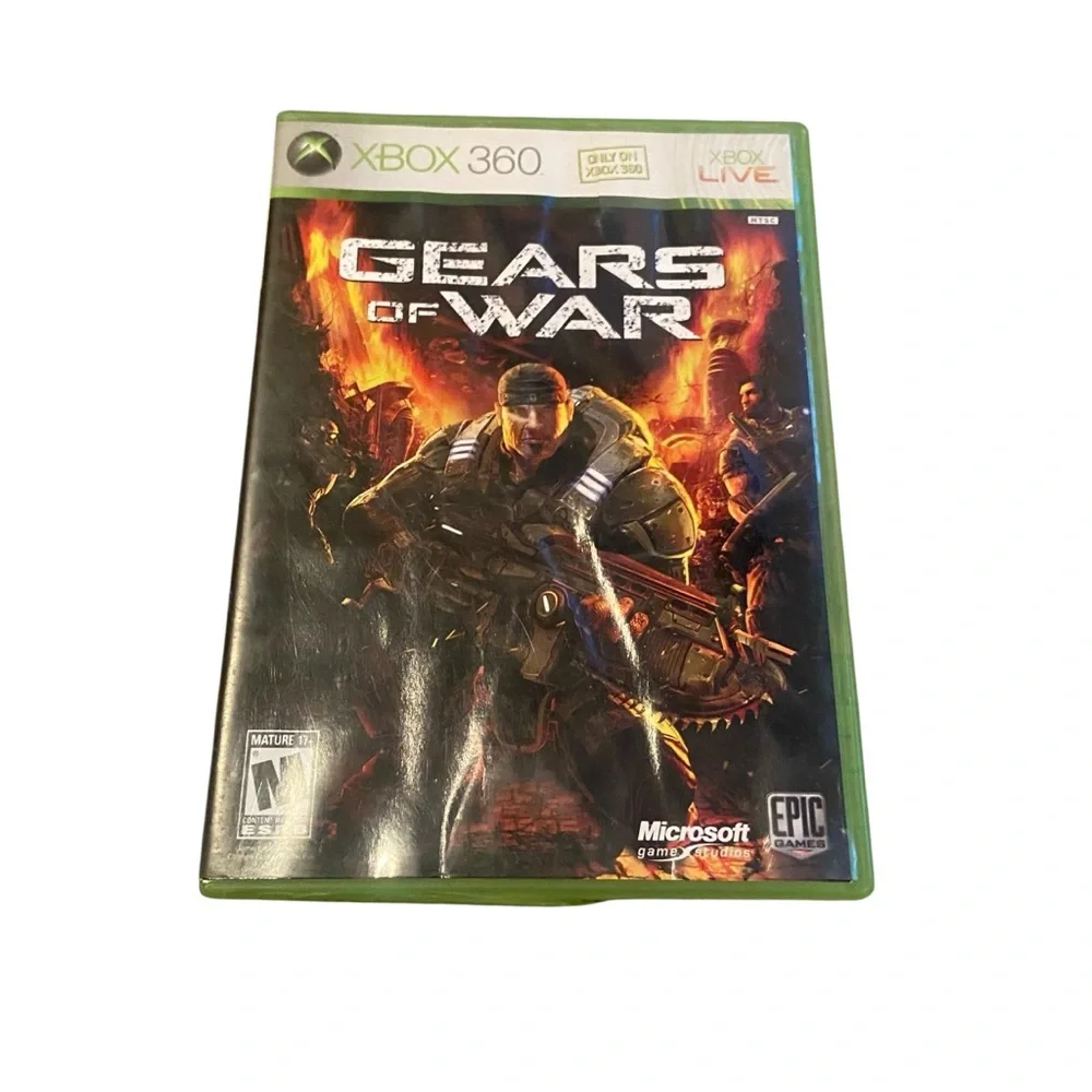 Gears of War Microsoft Xbox 360 Live No Manual Tested Works Video Game Rated M